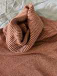 Bluza/maleta/helanca sclipici caramizie