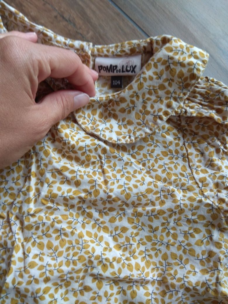 HM pompdelux Set tricou bluza camasa 4-6 ani 110-116 cm