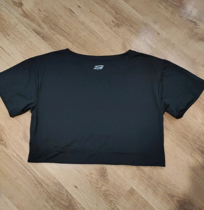 Tricou dama Skechers cropped oversize mărimea L