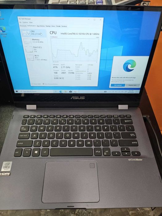 Hope Amanet P5-Laptop Asus AX201NGW ,i5-10210U/8 RAM/ 256 SSD