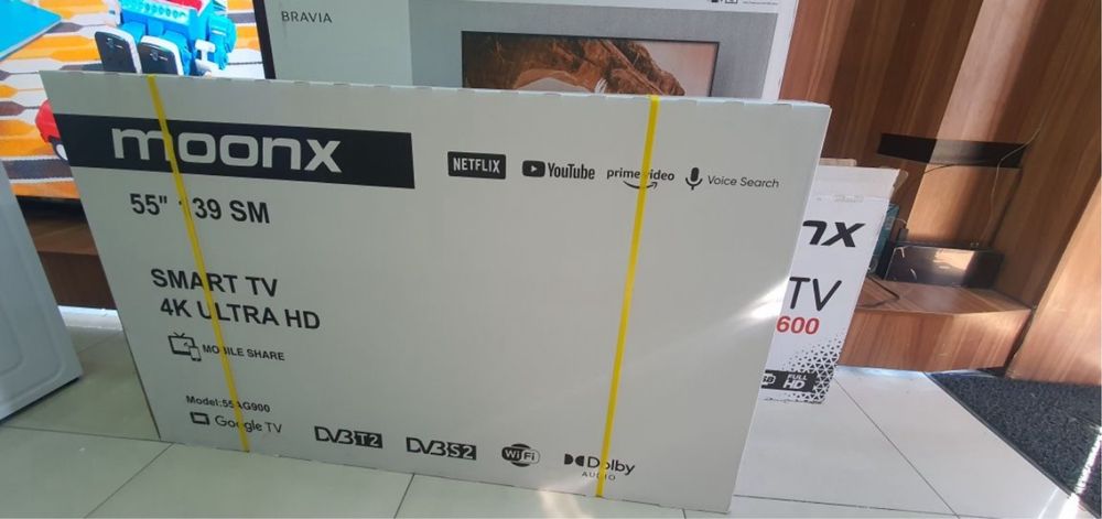 Телевизор Moonx 55AG900 smart 4K Google tv televizor tv