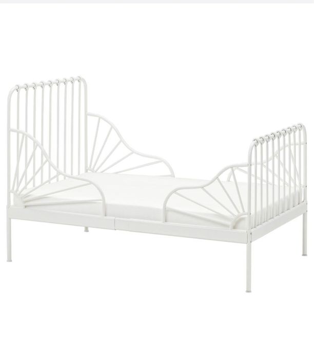 Кровать IKEA кованная  белая 45000