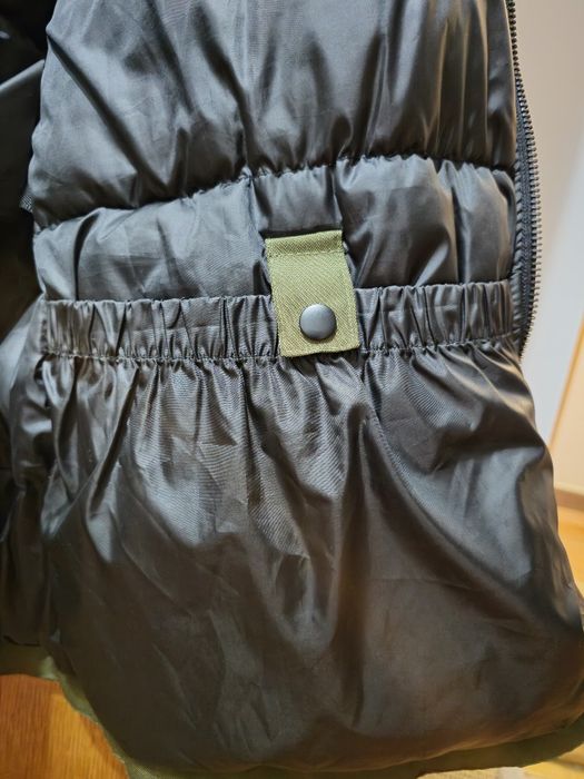 Pull&bear, geacă lungă cu glugă, bărbați.