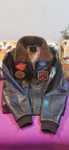 Geaca piele AVIREX G-1 TOP GUN U.S Navy Aviator Pilot Vintage 80"