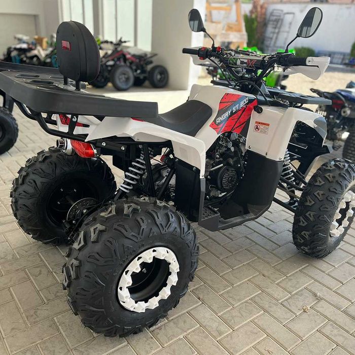 Atv 200cc NCX Angry 4T benzina 10" automata rosu