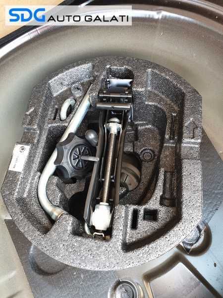 Spuma Suport Trusa Cric Cheie Roti Cui Carlig Infiletant Skoda Fabia 2 Facelift Break Variant Combi 2007 - 2014