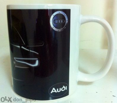 Уникална Чаша на Ауди с Ваше Име или Номер! Audi !