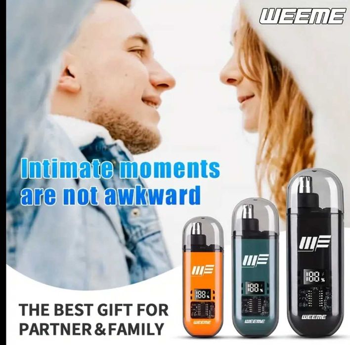 USB тример за нос и уши с LCD дисплей – презареждаем и водоустойчив