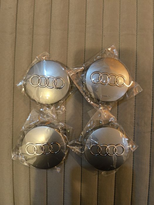 Set 4 capace jante Audi 60mm