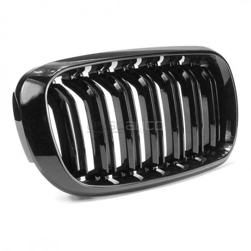 Бъбреци за BMW X5 F15 / X6 F16 (2014-2019) Черен Гланц Двойни
