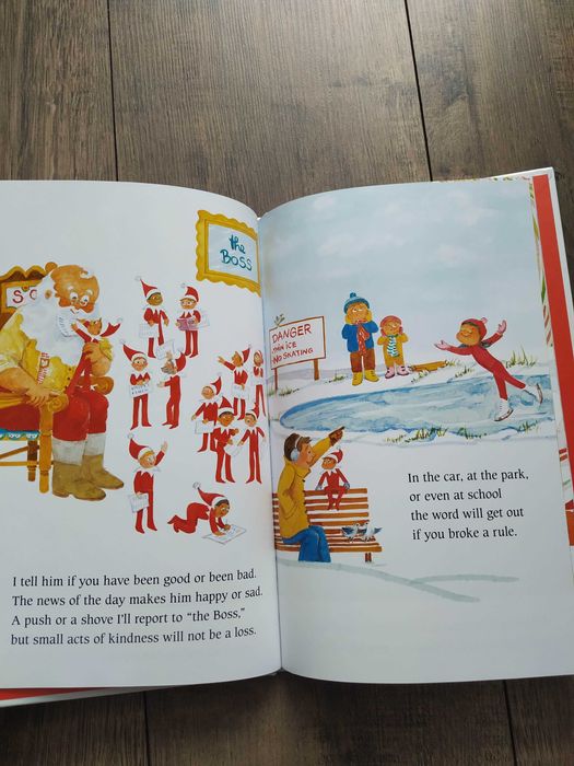 Коледен Елф - детска книга с играчка - The Elf on the Shelf