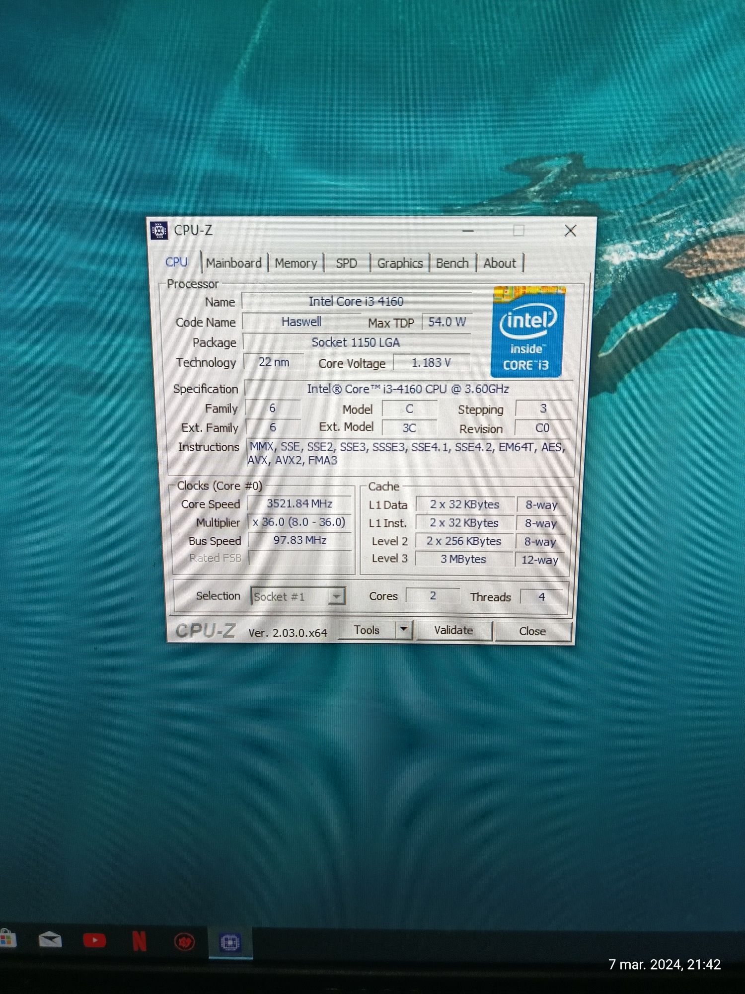 Desktop Acer Aspire XC 705 procesor I3, 8 gb Ddr 3, video dedicat 2 GB