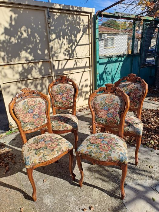 4 барокови стола