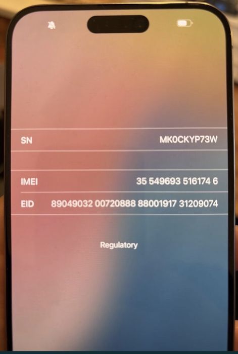 iPhone 15 Pro Max 256gb NOU ! baterie 100% !