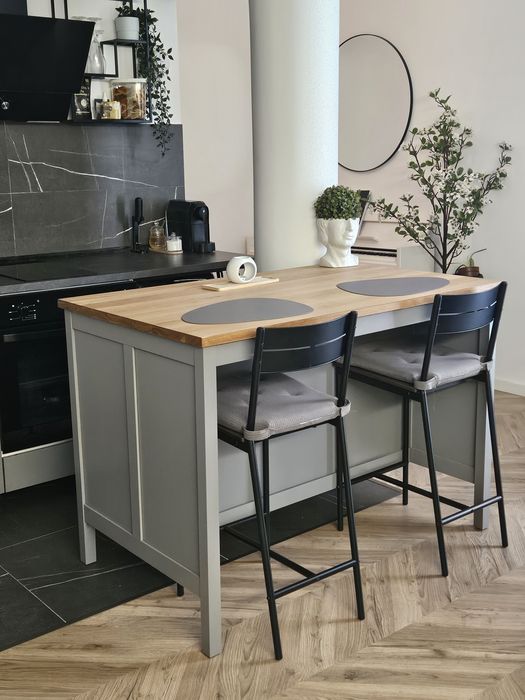Insula Ikea Tornviken + scaune