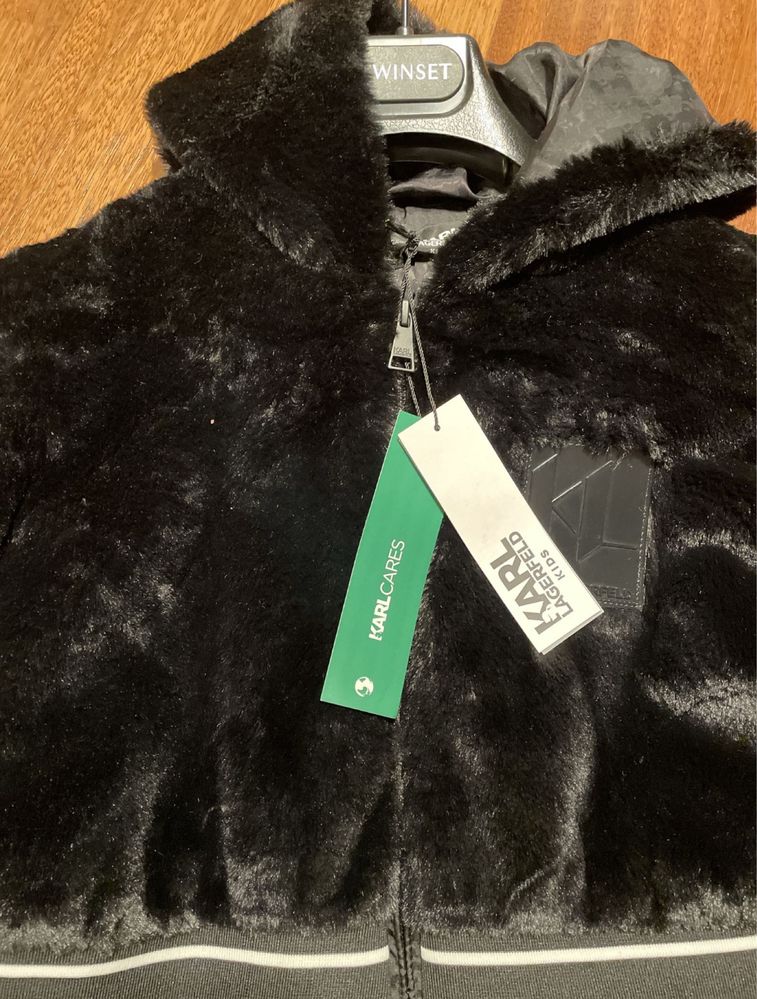 Детско палто/дрехи/яке/Karl Lagerfeld/coat/clothes/jacket/суичър