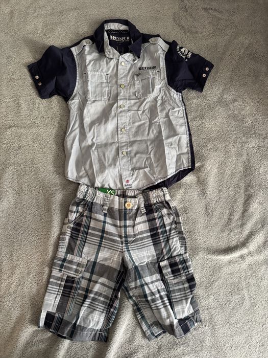 Комплект дрехи за момче – Benetton и Retour Denim