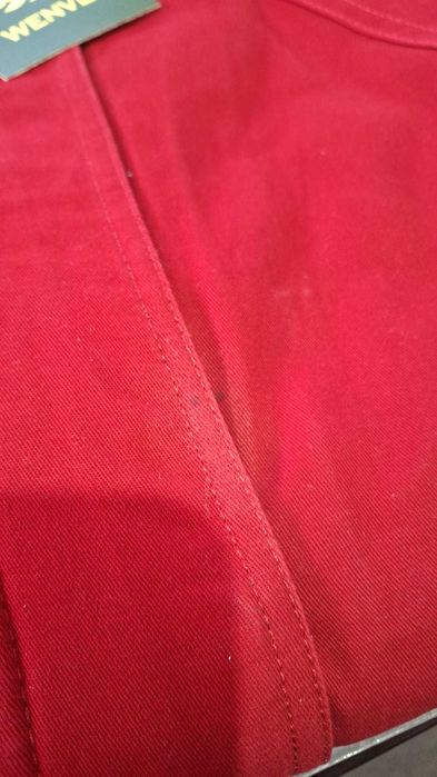 Geaca dama WenVen, model cargo, marimea M, rosie