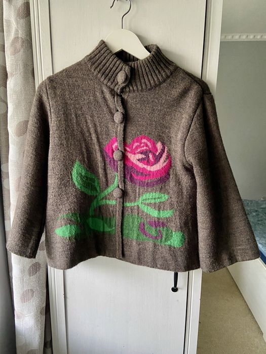 Cardigan gros blend lana, superb