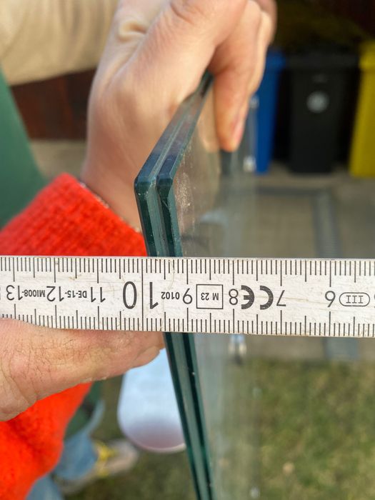 Copertina usa intrare exterioara sticla si inox