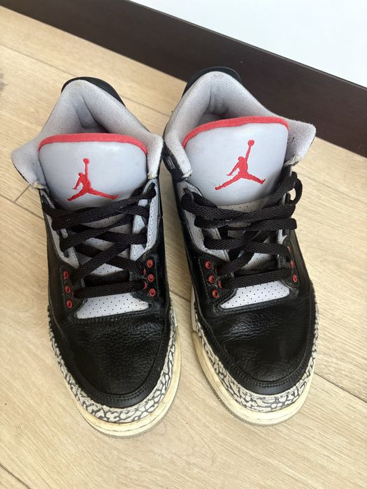 Jordan retro 3 black cement