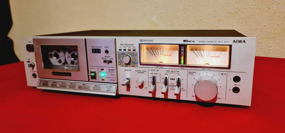 Aiwa AD-M 700E Made in Japan 3 head 1979