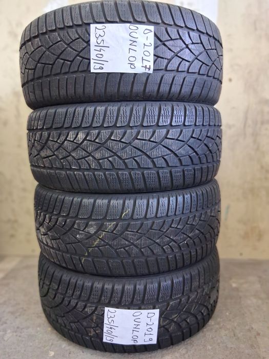 4×235/40/19 M+S DUNLOP 2017,18,18,19.Stare excelenta.