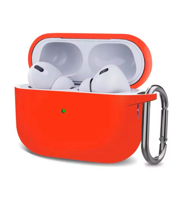 Husa Silicon cu Carabina Cutie Casti Air Pods Pro 1 2 3 4