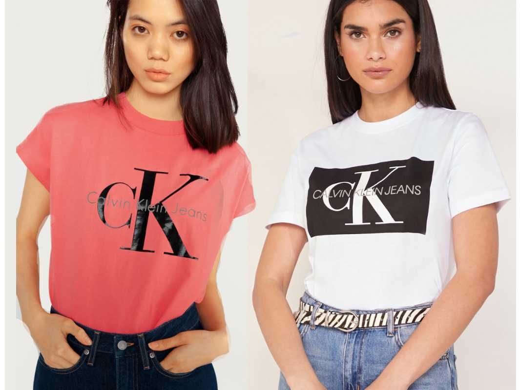 Тениска Calvin Klein принт,модели цветове и размери