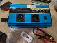 LVYUAN Чист синусоидален инвертор 12V към 230V 2000W/4000W Преобразува