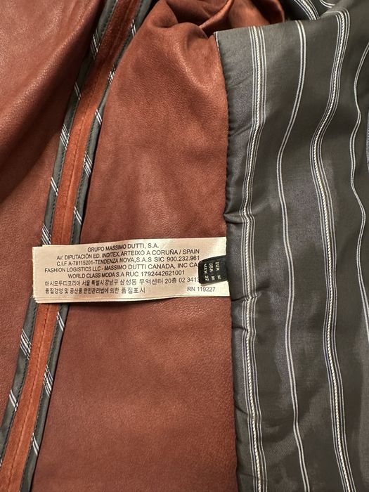 Кожено яке Massimo Dutti