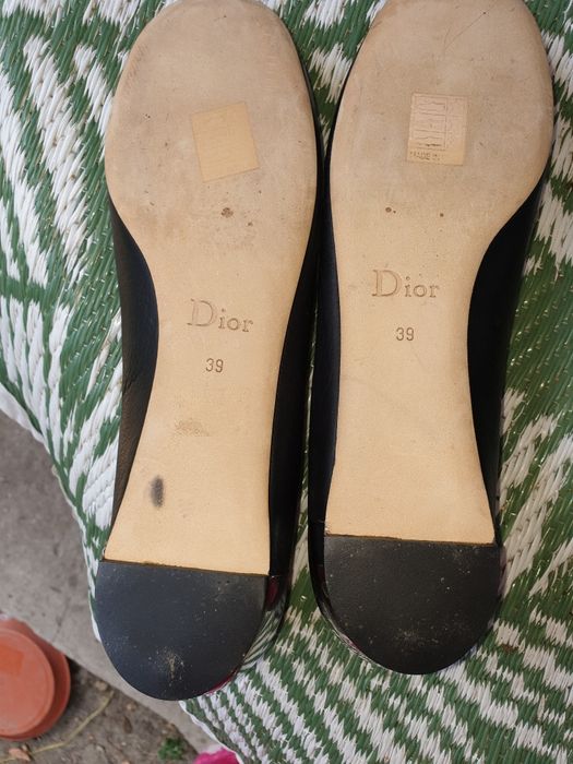 Balerini Dior din piele