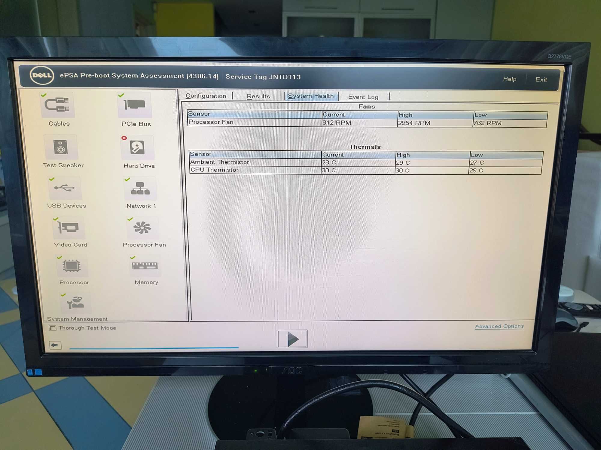 Dell Optiplex 7060 SFF,i3 Gen 8 ,3.6GHz 16GB RAM