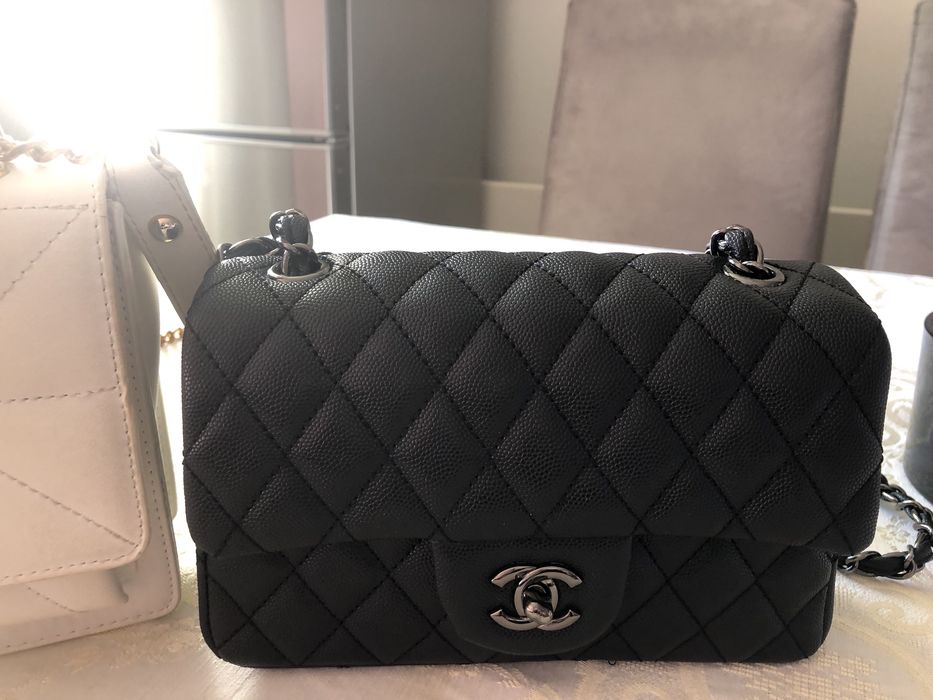 Черна елегантна чанта chanel i nolah черен петък