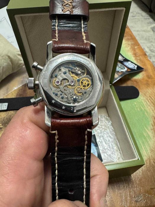 Ceas Red Star Chronograph Seagull Chinese Airforcewatch ST19