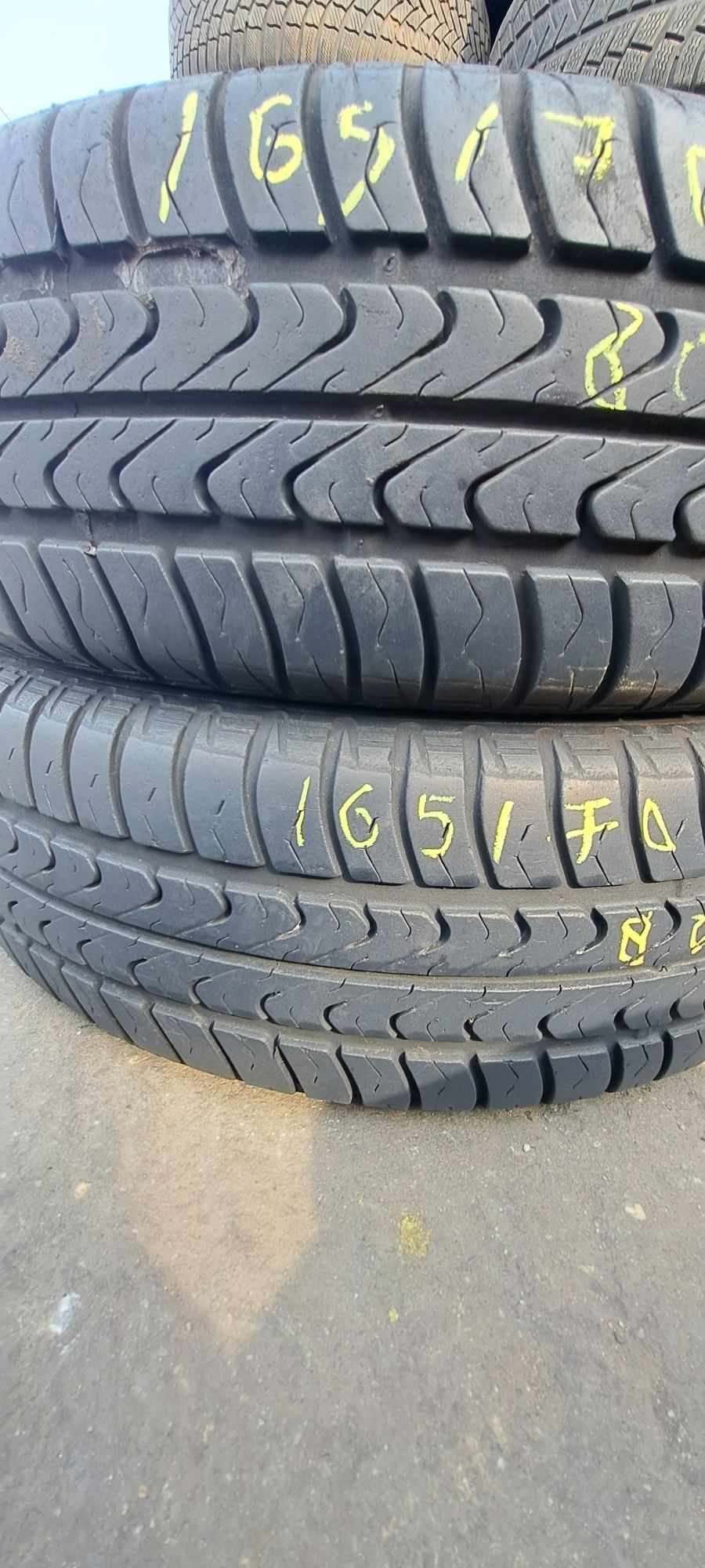 2 anvelope vara 165/70r13 Debica Montaj Gratuit