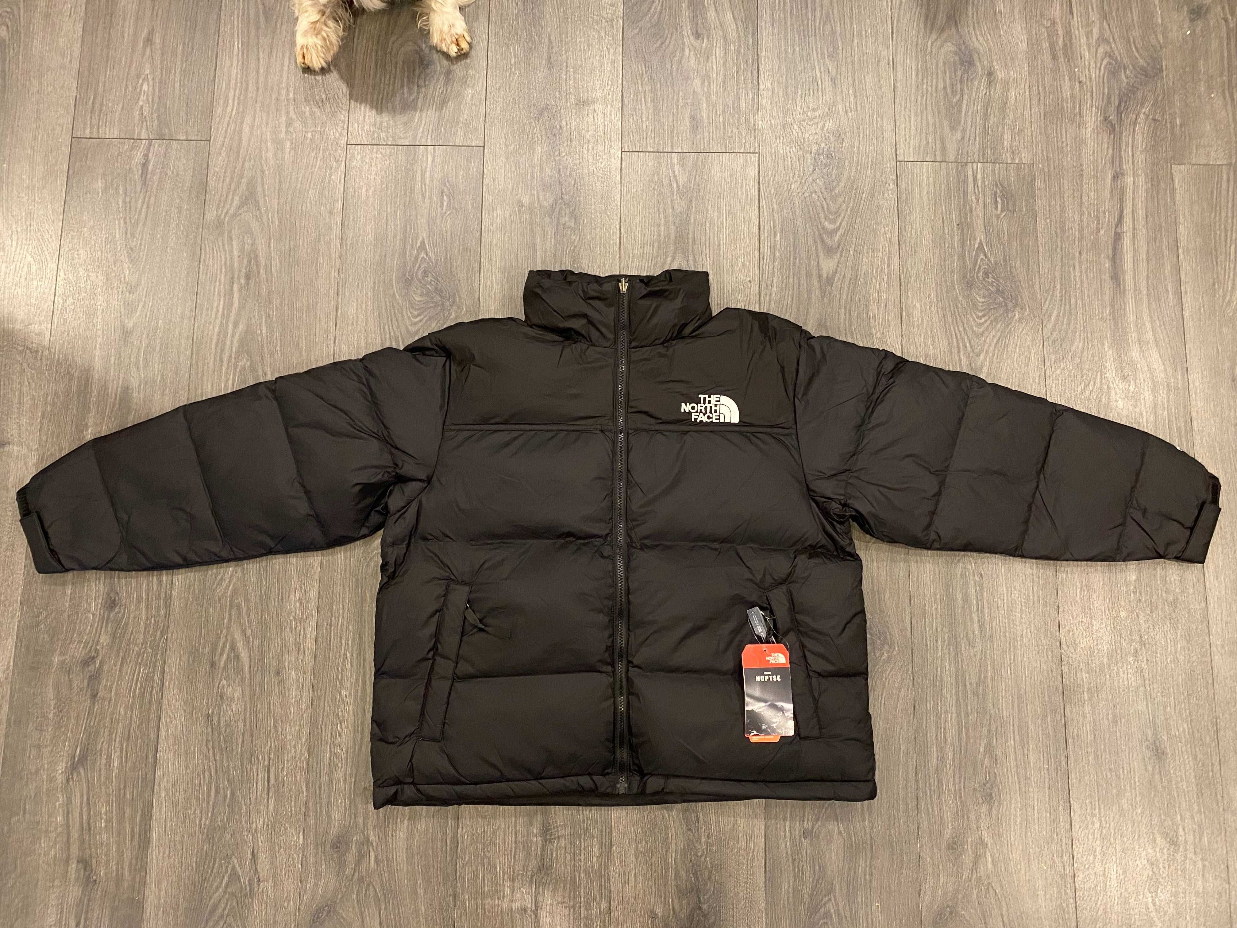 Geaca iarna The North Face TNF nuptse 1996 retro 700 Neagra