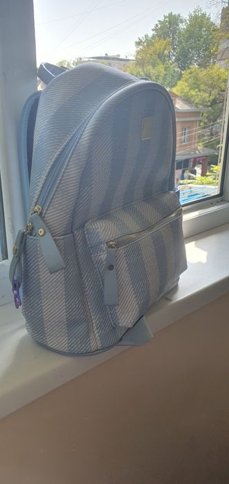 Портфель рюкзак экокожа