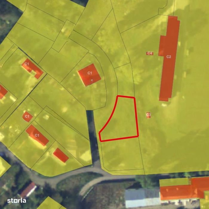 Teren intravilan de vânzare în Sfântu Gheorghe