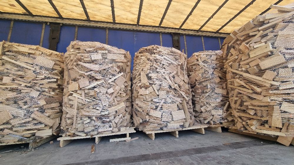 Lemne de foc, esența tare STEJAR paletizat