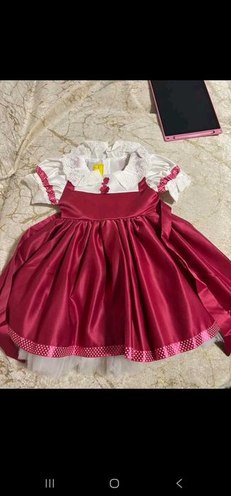 Детска рокля за рожден ден Маша