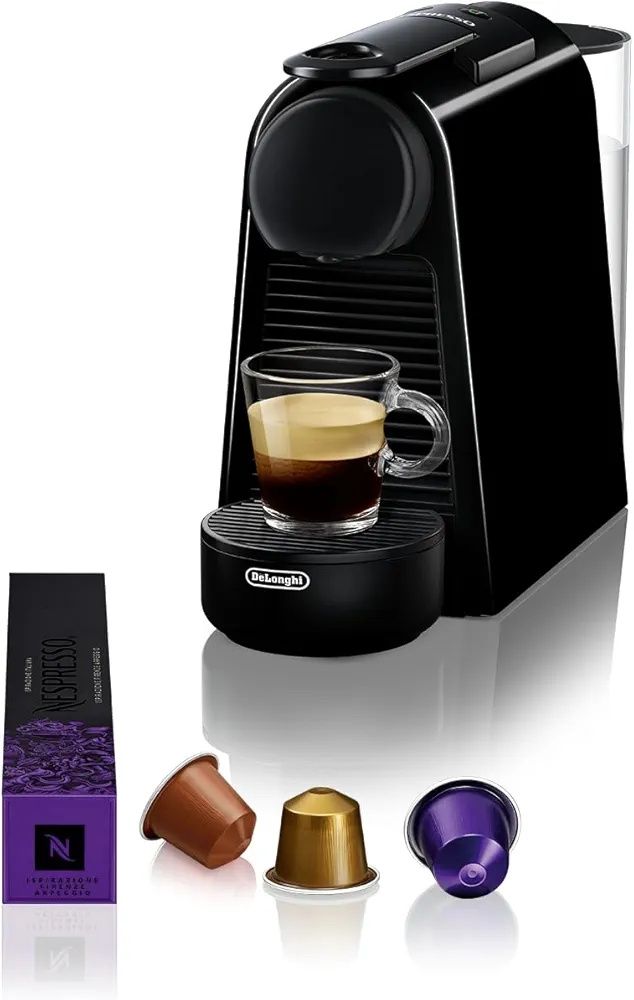 Nespresso De'Longhi Essenza Mini EN 85.B кафемашина за еспресо, черна,