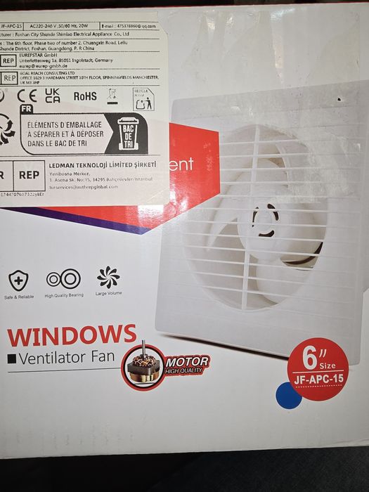 Ventilator pentru baie