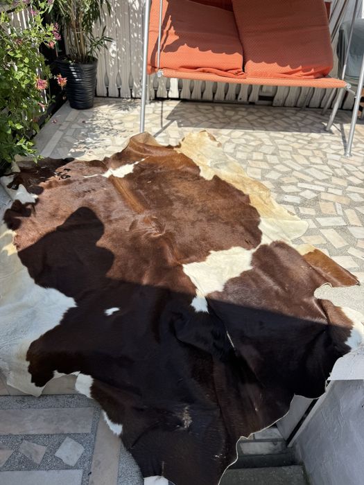 Covor din piele de vaca blana naturala
