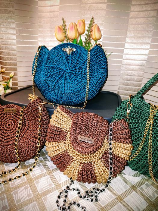 Poșete croșetate handmade