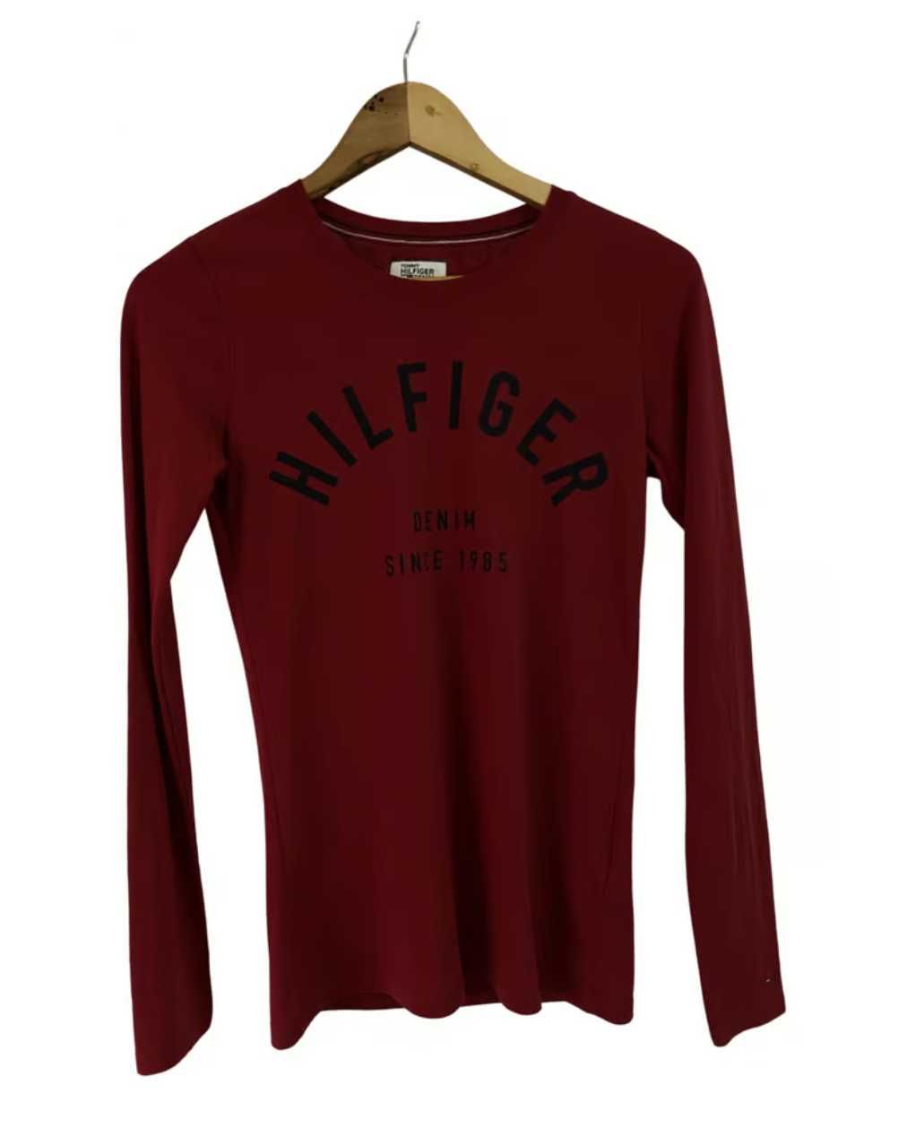 Bluza Tommy Hilfiger rosu burgungy S