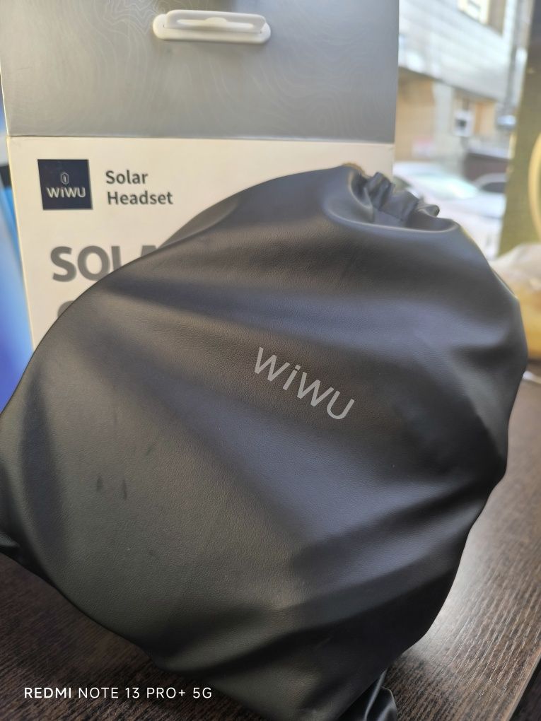 наушники wiwu solar charging
