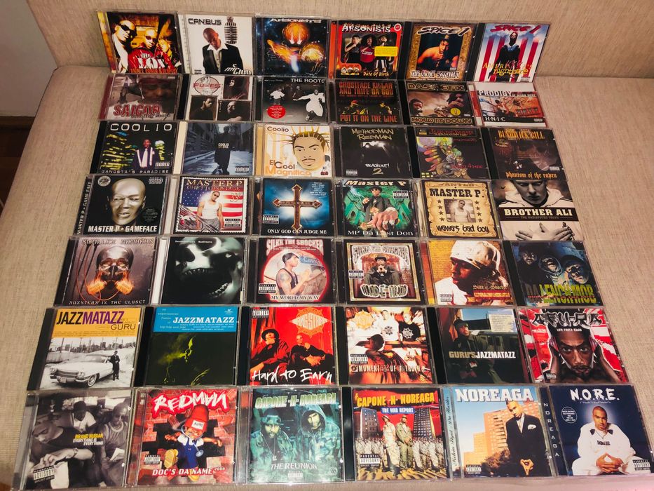 CD Rap Hip Hop Wu Tang Clan Rza Gza Hopsin Master P Geto Boys Big Pun