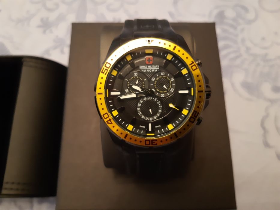 Ceas barbati original swiss military hanowa