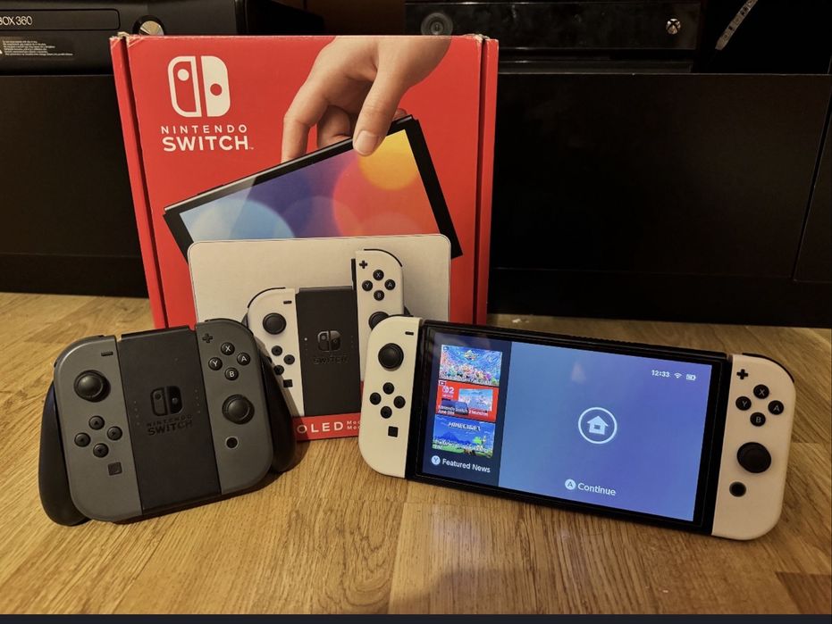 Nintendo Switch OLED full box+accessorii